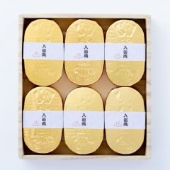 Good Fortune Gold Coin Bath Bomb - Gift Set (6 pieces)