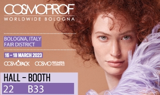 We are exhibiting at Cosmoprof Worldwide Bologna 2023